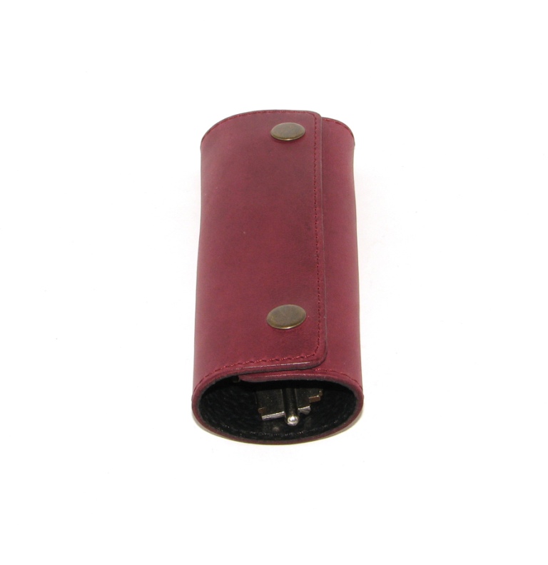 Шкіряна Ключниця DNK Leather Keys-L бордова Шкіряна Ключниця DNK Leather Keys-L бордова